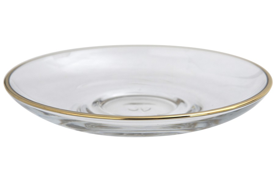 Zestaw 2 filiżanek do espresso 60 ml + spodki White Lady