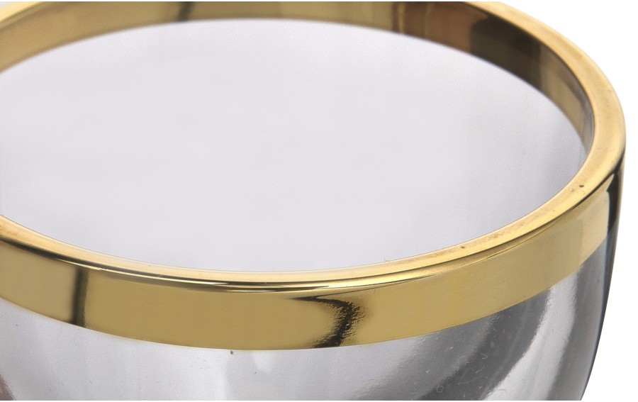 Zestaw 2 filiżanek do espresso 60 ml + spodki Golden Line