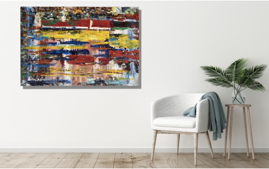 Obraz abstrakcyjny 100x150 cm Sky of Colors