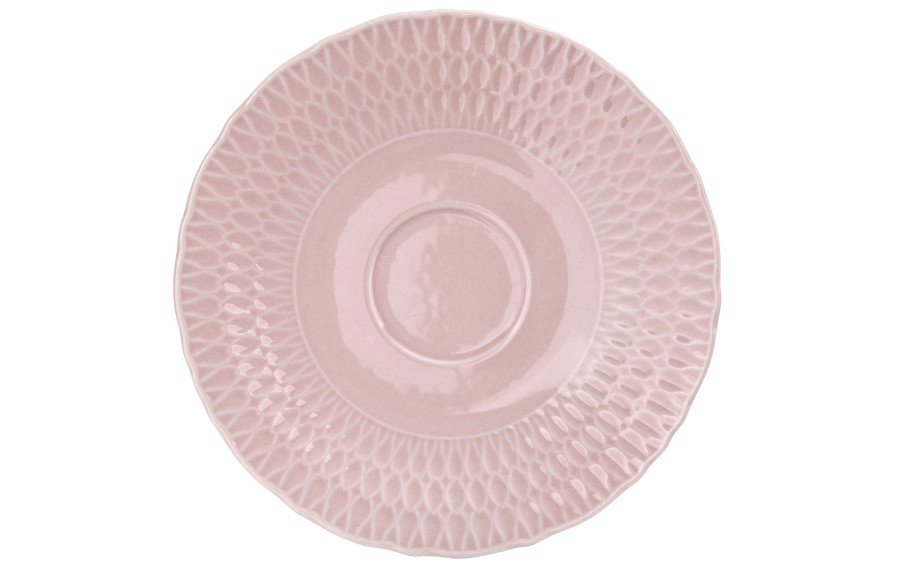Filiżanka + spodek 250ml/16 cm Sofia Różowa