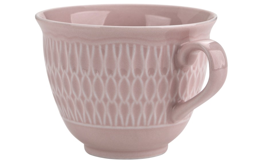 Filiżanka + spodek 250ml/16 cm Sofia Różowa