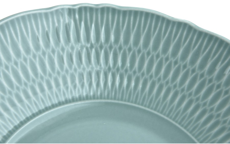 Talerz głęboki 22 cm Sofia Zielona