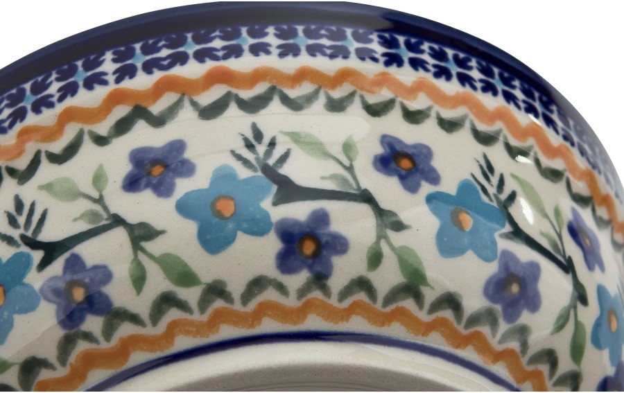 Miska 600 ml Magnolia mała Bolesławiec dek. 1154A