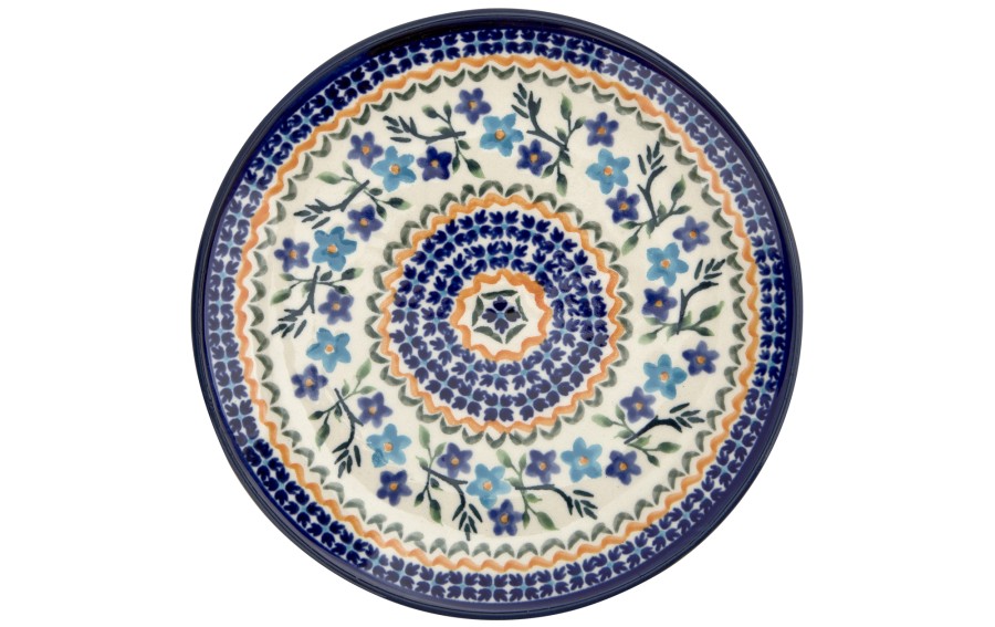 Talerz płytki 20cm Bolesławiec Dekor 1154A