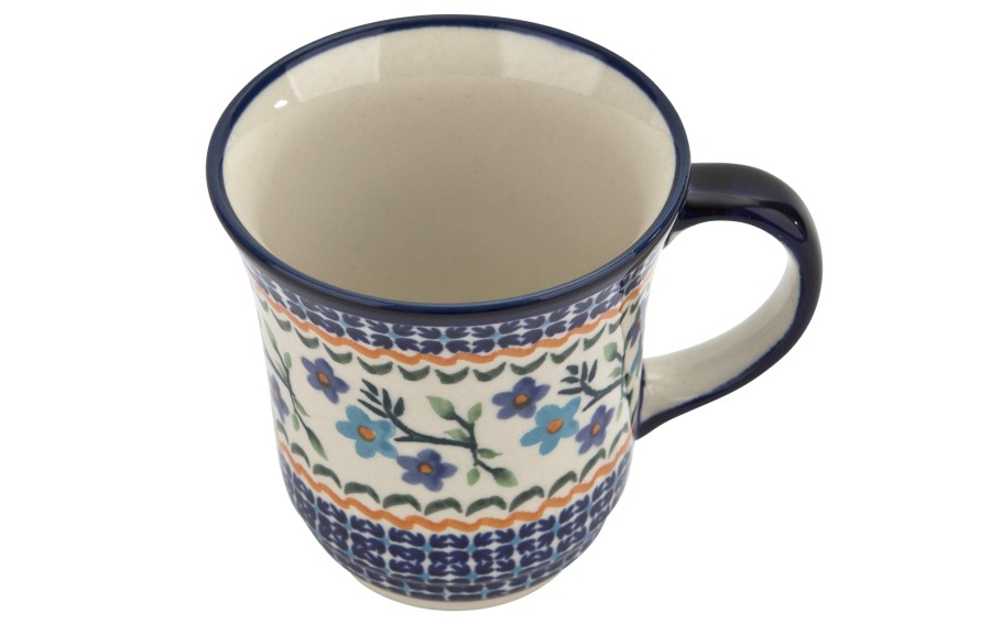 Kubek ceramiczny 300 ml Krokus Bolesławiec Dekor 1154A