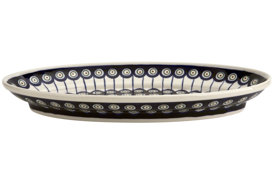Półmisek owalny GU-1104A Bolesławiec Kropki 8