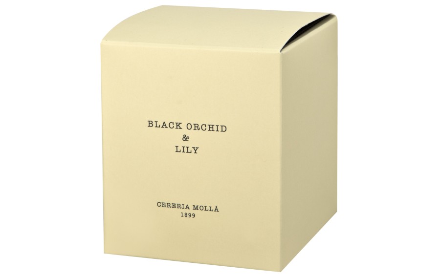 Świeca zapachowa 230 gr Premium  "Black Orchid and Lily"