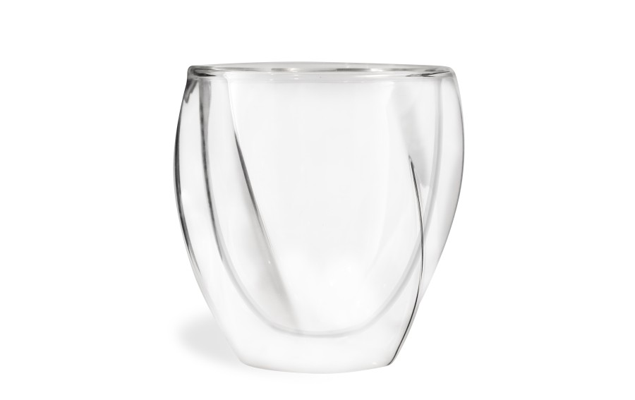 Komplet 2 szklanek termicznych 250 ml z podwójną ścianką Cristallo