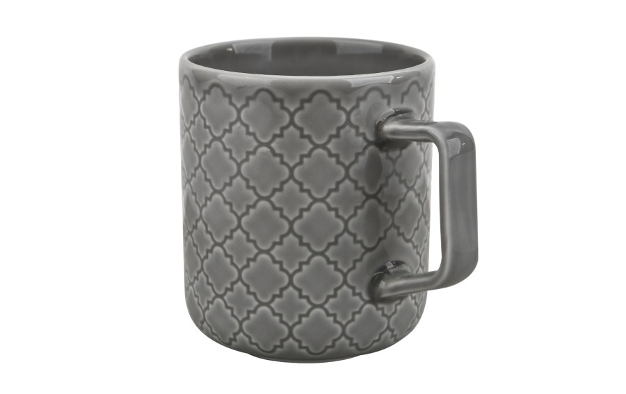 Kubek 400 ml Marrakesz szary K1