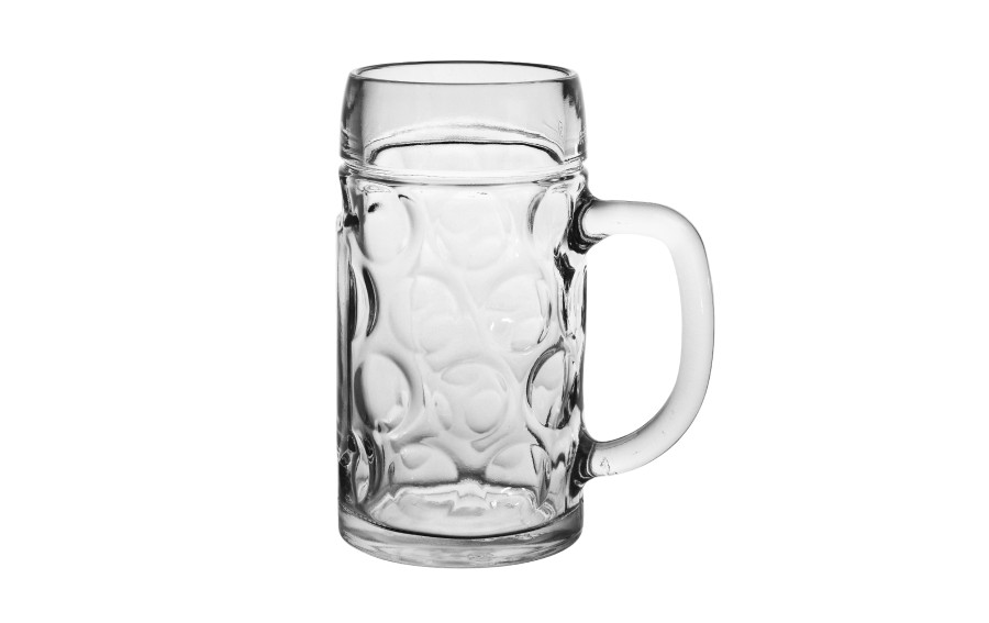Kufel szklany do piwa 0,5L  grube szkło