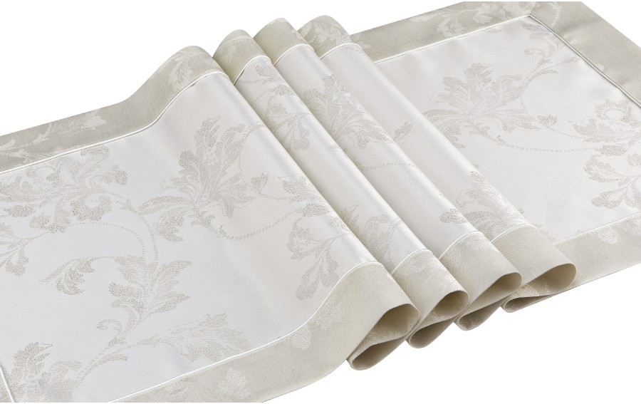 Bieżnik Atenas Cream 50x150 cm