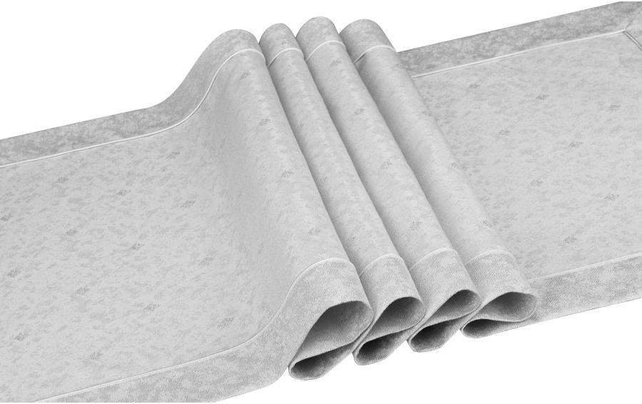 Bieżnik na stół 50x150 cm VARSOVIA 070 srebrny