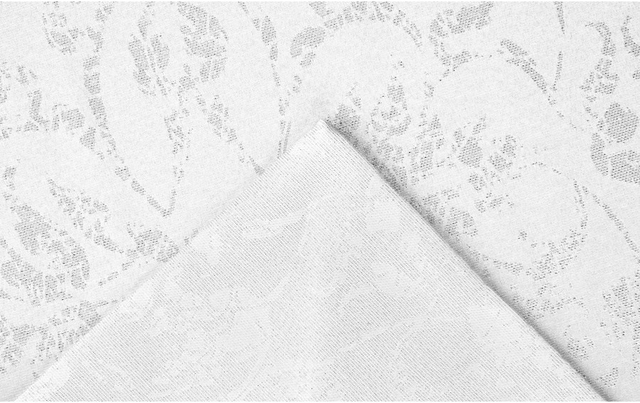 Obrus "CRACOVIA" 140/230 cm srebrny