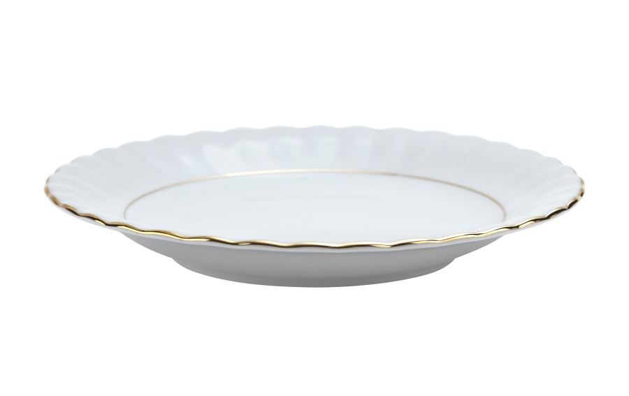 Talerz płytki 17 cm  Iwona B014 Złota Linia