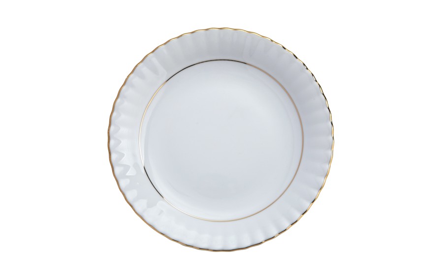 Talerz płytki  21 cm  Iwona B014 Złota Linia