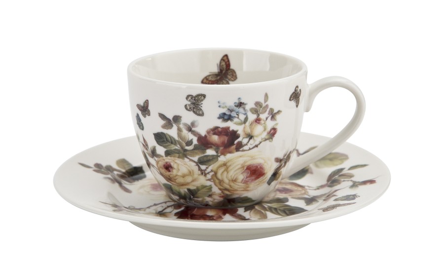 Kpl. 2 filiżanek ze spodkami "Zahra" 90 ml
