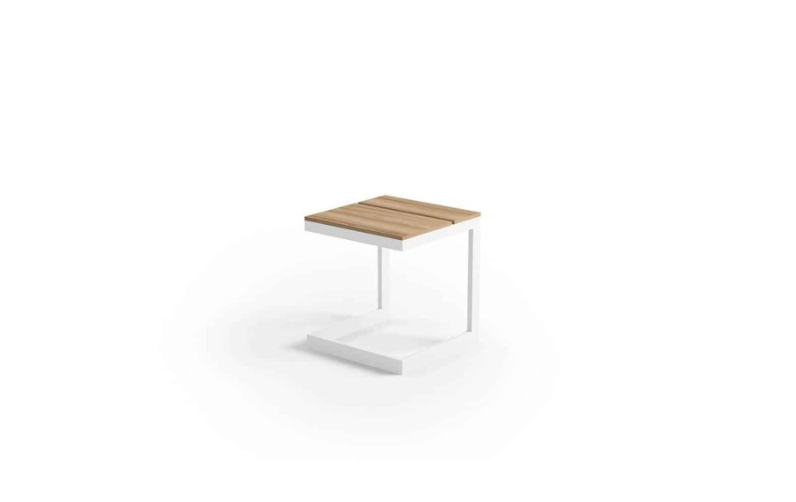 Stolik Grenada Teak/White