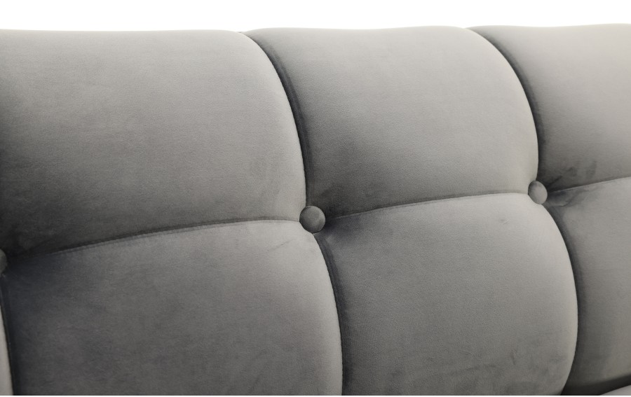Sofa Castello 3 osobowa szara