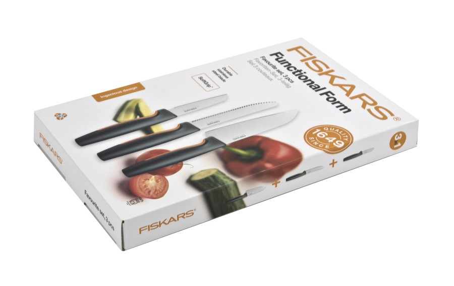 Kpl.Noży Fiskars 3szt.