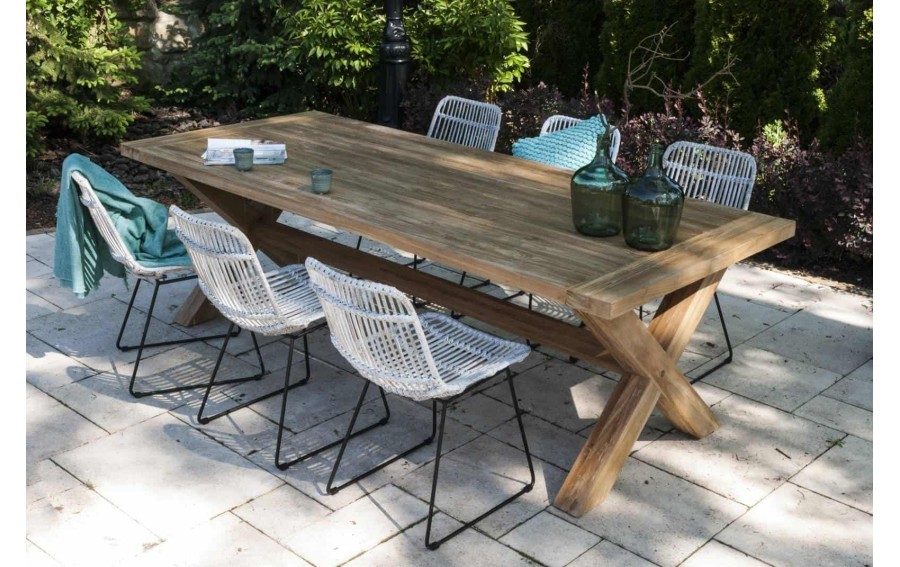 Stół ogrodowy teak LYON 240 cm