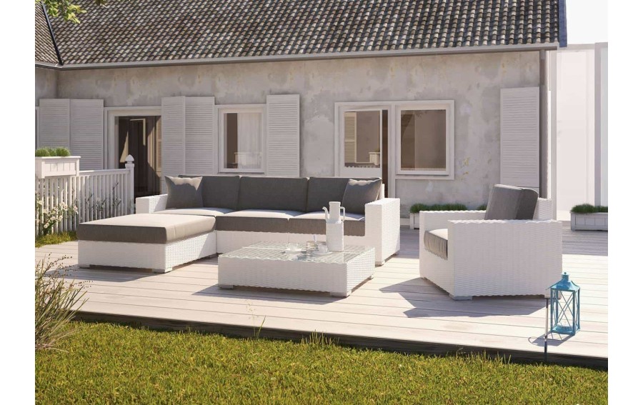 Fotel MILANO royal biały