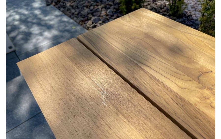 Stolik ogrodowy GRENADA antracyt teak