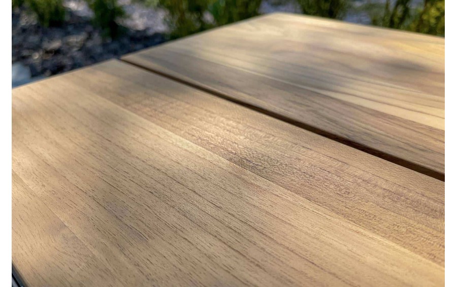 Stolik ogrodowy GRENADA antracyt teak