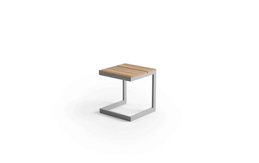 Stolik ogrodowy GRENADA teak szary