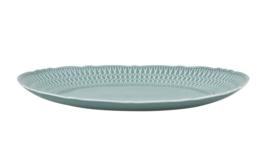 Półmisek owalny 32,5cm Sofia Zielona