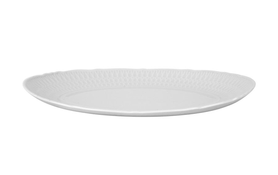 Półmisek owalny 33cm Sofia biała