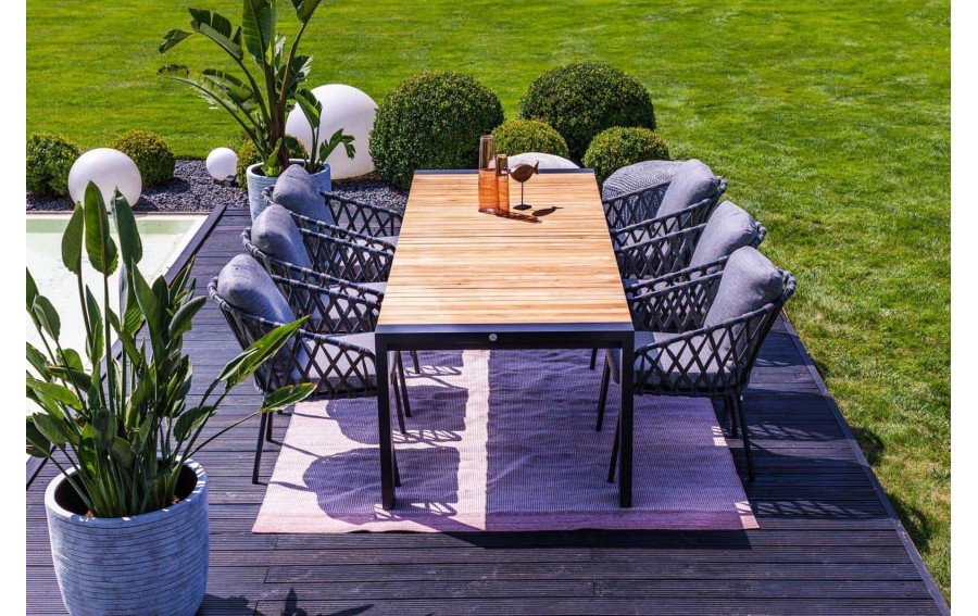 Stół Rialto/Arona Teak/White