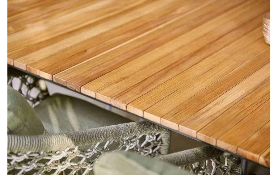 Stół Rialto/Arona Teak/White