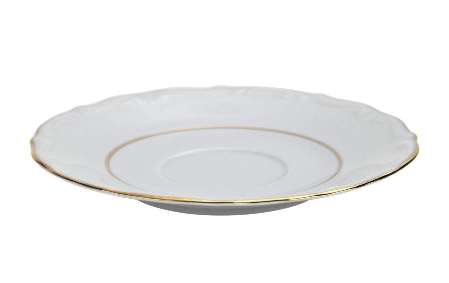 Komplet 6 filiżanek 250 ml + spodki Maria Teresa Gold