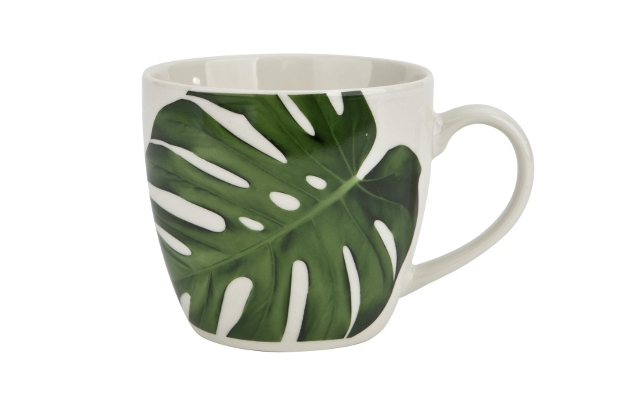 Kubek porcelanowy 460 ml Monstera