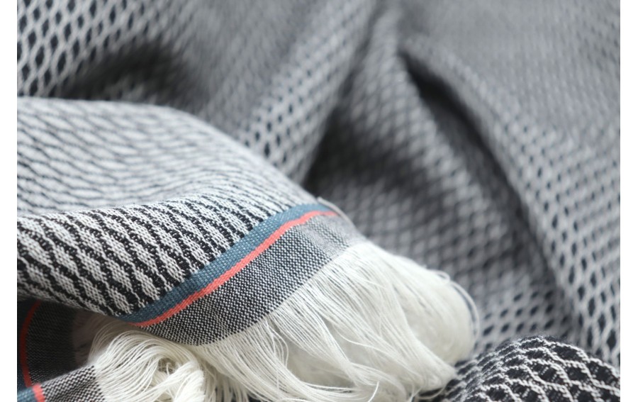 Koc Lines Dark Grey 130 x 170 cm Biederlack 757951