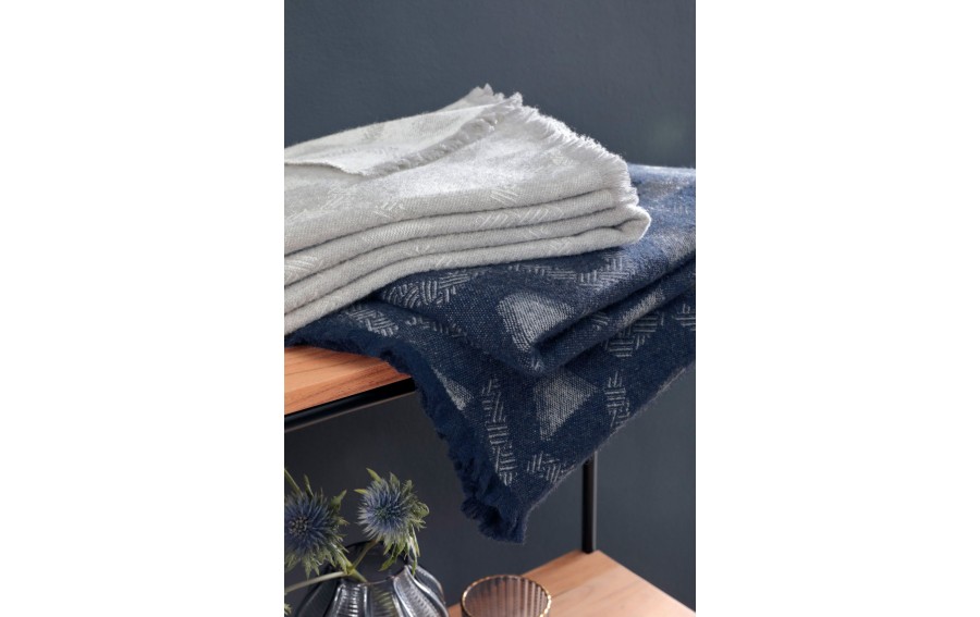 Koc Shadow Blue 130 x 170cm Biederlack 765659