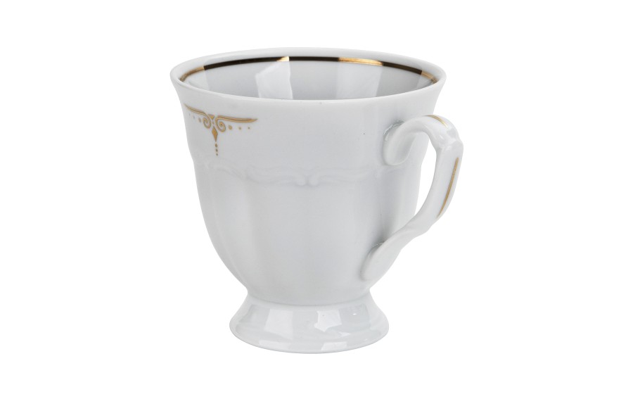 Komplet 6 filiżanek 250 ml + spodki Camille
