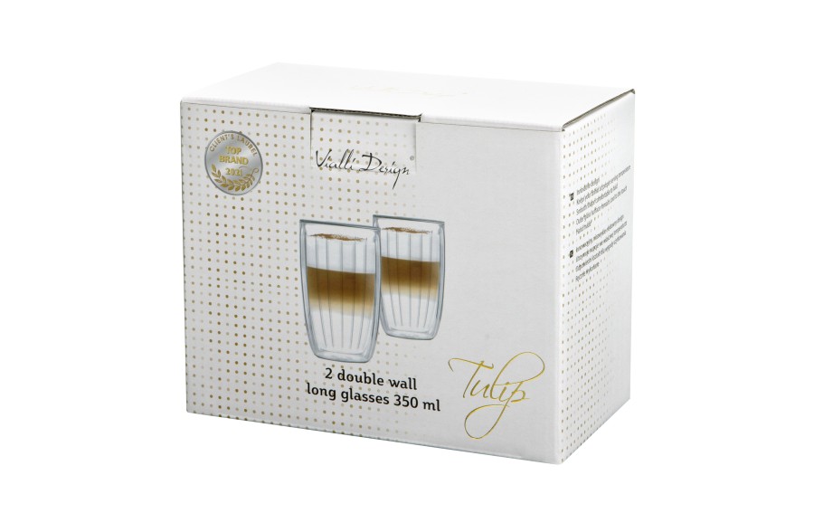 KPL. 2 szklanek wysokich 350 ml Tulip