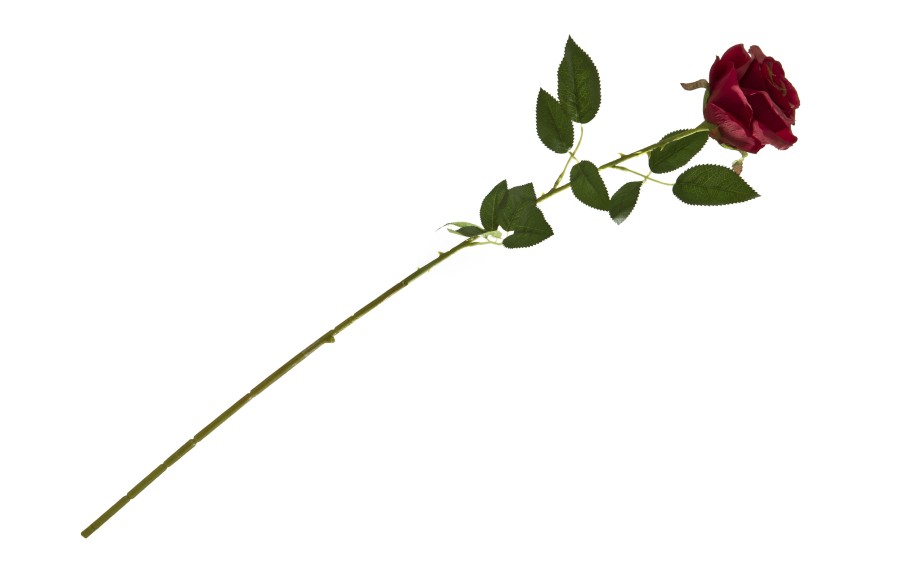 Długa róża ozdobna 78 cm