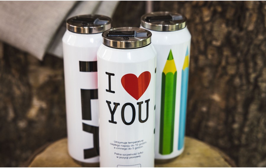 Kubek Termiczny 700ml - I Love You