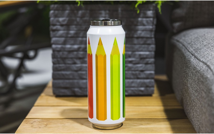 Kubek Termiczny 700ml - Kredki