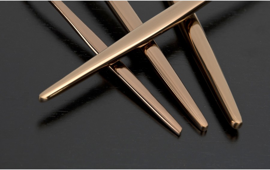 Sztućce 6/24 Spirit Titanium Bronze Belo Inox