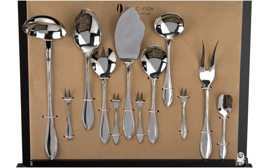 Sztućce Tamisa 12/72 w kasecie Belo Inox