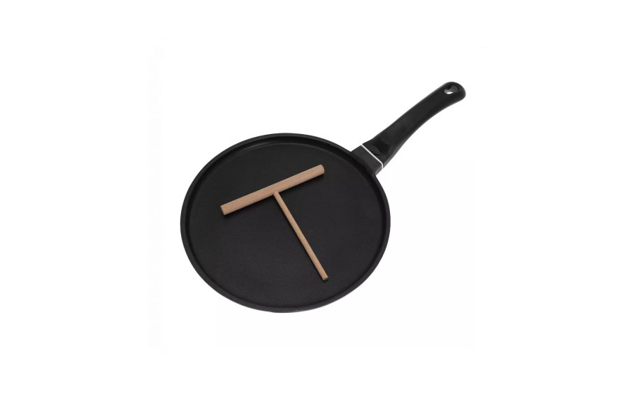 Patelnia do naleśników 26 cm + suwak KH-3861