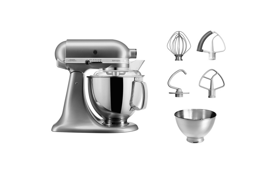 Mikser KitchenAid ARTISAN srebrny 4,8l 300W