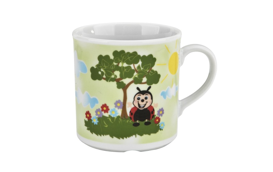 Zestaw naczyń dla dzieci Biedronki porcelanowy