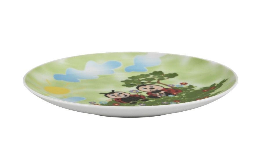 Zestaw naczyń dla dzieci Biedronki porcelanowy