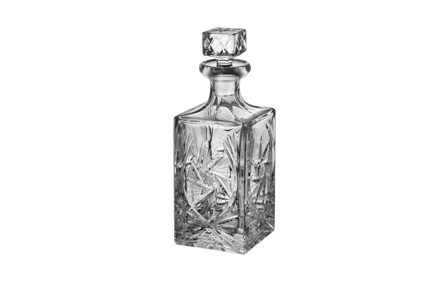 Karafka kryształowa 0,75 L z korkiem Zawiercie 1834-247