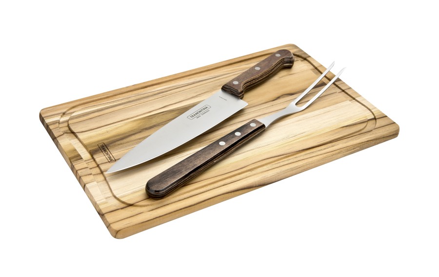 Komplet sztućców do steków 15el. w kasecie Churrasco