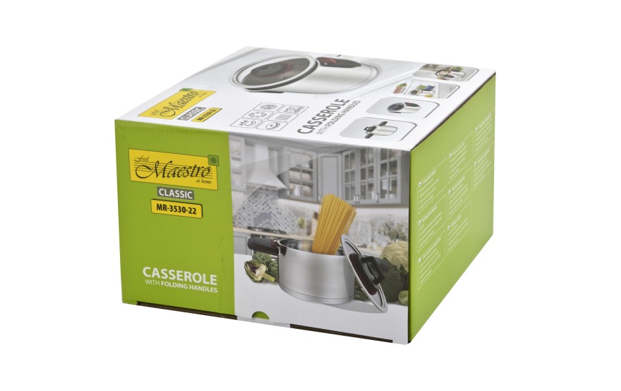 Garnek 4,2 L z pokrywką MR-3530-22
